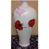 Image 2 : Hand Crafted & Hand Painted Chinese Porcelain  Vase (17.25" high) (Certificate of  Authenticity Incl