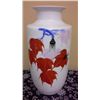 Image 1 : Hand Crafted & Hand Painted Chinese Porcelain  Vase (14" high)