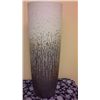 Image 1 : Hand Crafted Chinese Porcelain Modern Vase  (23" high)