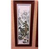 Image 2 : Set of 4 Framed Chinese Porcelain Panels  (Each Panel is 14" X 35.5")