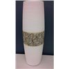 Image 1 : Hand Crafted Chinese Porcelain Modern Vase  (19" high)