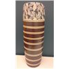 Image 1 : Hand Crafted Chinese Porcelain Modern Vase  (23" high)