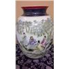 Image 1 : Hand Crafted Chinese Porcelain Vase (14.5"  high)