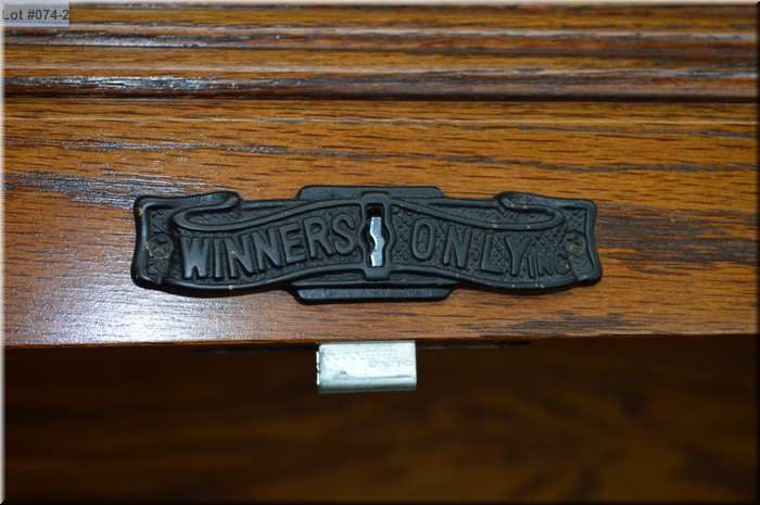 High Quality Winner S Only Oak Double Pedestal Roll Top Computer