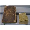Image 1 : Two antique books including The Works of the learned Ifaac Barrow, D.D. published by Dr. John Tillot