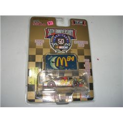 50TH ANNIVERSARY RACING CHAMPIONS COLLECTION *BILL ELLIOTT 1998-MCDONALDS* IN ORIGINAL PACKAGE!!