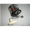 Image 1 : VINTAGE SALT WATER REEL STAMPED *TRUE TEMPER USA 923C* REEL HAS HEAVY DUTY FISHING LINE!!