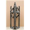 Image 1 : Geometric Abstract Tower, Fiberglass Sculpture