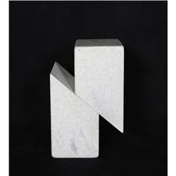 Geometric Polished Granite Sculpture