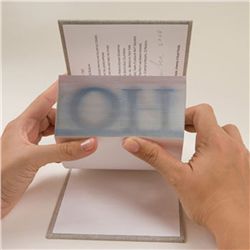 Ed Ruscha, OH and NO, Cloth-Covered Hardbound Book