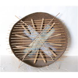 Sylvia Seventy, Vessel: Pierced III, Mixed Media Sculpture