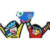 Image 4 : Romero Britto, Prototype for Miami Children's Museum, Mixed Media Sculpture