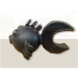 Victor Delfin, Pez (Fish), Iron Sculpture