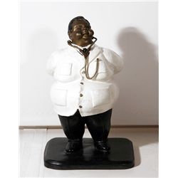 Bruno Luna, El Doctor, Bronze Sculpture