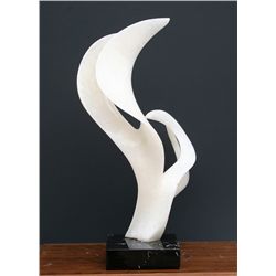 Leonardo Nierman, Form in the Wind, Onyx Sculpture