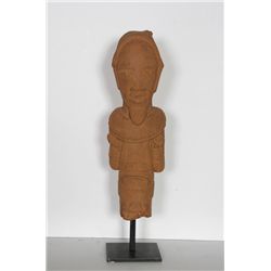 Nok Head Figurine (Nigeria), Terracotta Sculpture