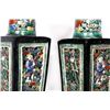 Image 2 : Chinese, Man with Cane and Man with Sword, Pair of Porcelain Vases