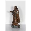 Image 2 : Religious Figure III, Hand-Carved and Painted Wood Sculpture