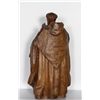 Image 3 : Monk, Hand-Carved Wood Sculpture