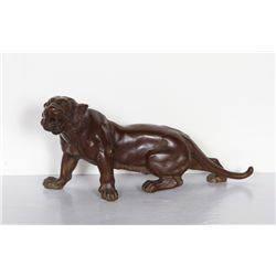 Arthur Louis Barry, Lion, Bronze Sculpture