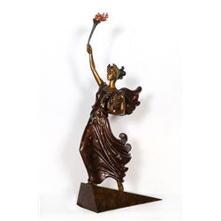 Erte, Liberte, Bronze Sculpture