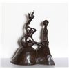Image 1 : Russian Cubist Erotic Scene Bronze Sculpture