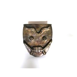 Soveida, Face with Teeth, Bronze Sculpture