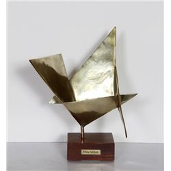 Elayne Fabrikant, Polished Bronze Sculpture