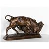 Image 5 : Isidore Bonheur, Bear and Bull, Bronze Sculpture