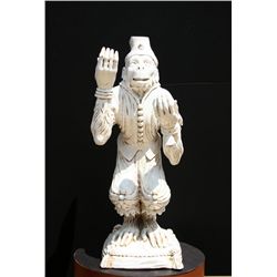 Juggling Monkey, Porcelain Sculpture