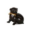 Image 1 : Dog with Bell Collar, Bronze Sculpture