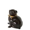 Image 3 : Dog with Bell Collar, Bronze Sculpture