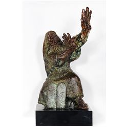 George Gach, Moses, Bronze Sculpture