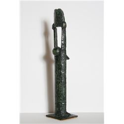 Itzak Opzer, Moses on the Mount, Bronze Sculpture