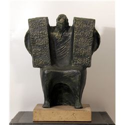 Giuseppe Macri, Moses & The Ten Commandments, Resin Sculpture