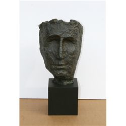 Sunol Alvar, Face, Metal Sculpture