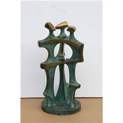 Nicholas Lowell Burke, Three Dancers, Bronze Sculpture