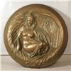 Image 1 : Island Woman with Column, Epoxy Resin Wall Sculpture