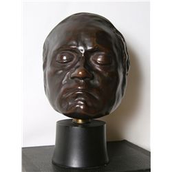 Beethoven Life Mask, Bronze Sculpture