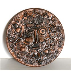Theo Tobiasse, King Solomon, Bronze Medallion