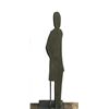 Image 3 : Normon Greene, Man and Dog, Cast Iron Sculpture