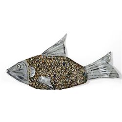 Mr. Imagination, Fish, Found Object Mixed Media Sculpture