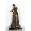 Image 1 : Branko Bahunek, The Flautist, Bronze Sculpture