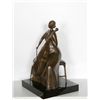 Image 2 : Branko Bahunek, The Cellist (Sculpture), Bronze Sculpture