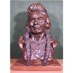 Arnold Goldstein, Chief Joseph of the Nez Perce Indians, Bronze