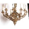 Image 2 : Gilt Bronze Twelve-Arm Chandelier, Rococo Style w
