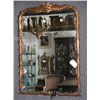 Image 1 : Gilt Gold Wall Mirror with Garland Decoration