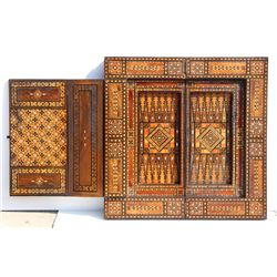 Convertible Gaming Table, Wooden Table with Inlay work