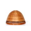 Image 1 : Hanging Swag Lamp Shade, Woven Rattan Wicker