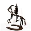 Image 4 : Knight on Horse, Forged Tools Iron Sculpture